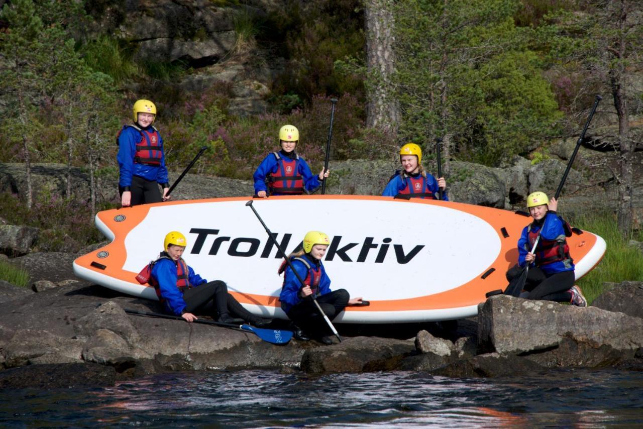 Trollaktiv Evje Hotel Exterior foto